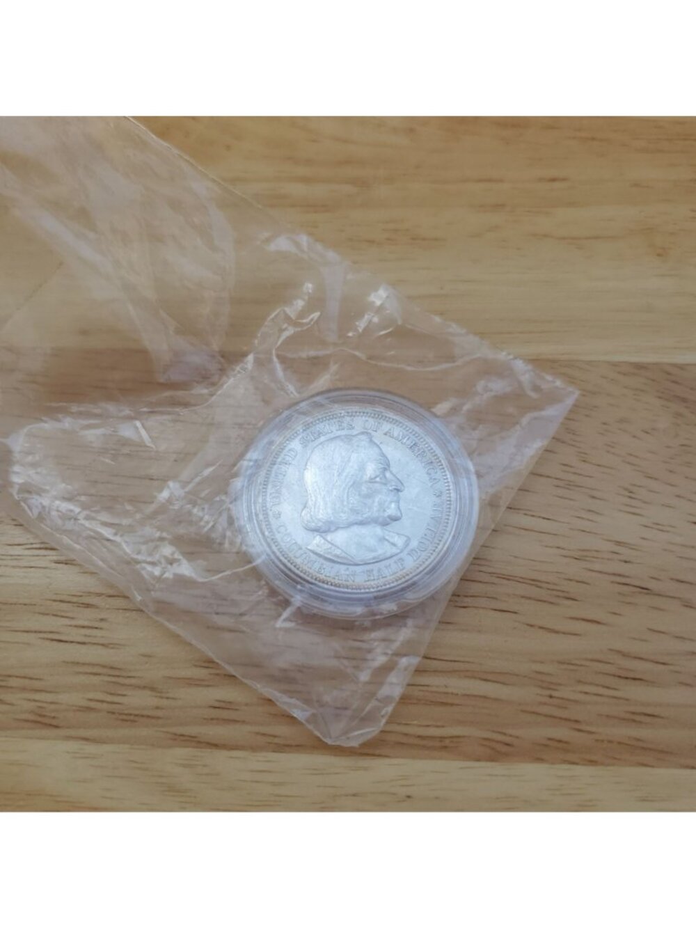 1893 Columbian Exposition Half Dollar Silver Coin Case World's Fair In Chicago - Picture 3 of 10